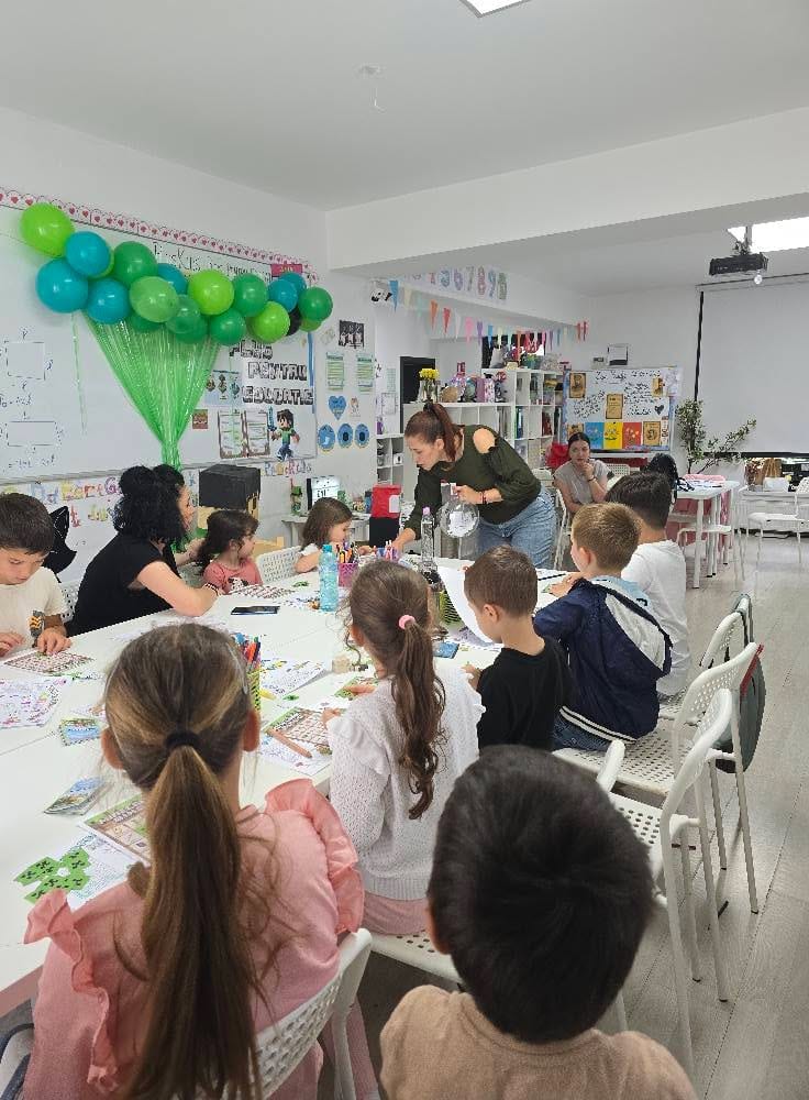 Fotografie de la activitate — Atelier Minecraft educațional — programare prin joc