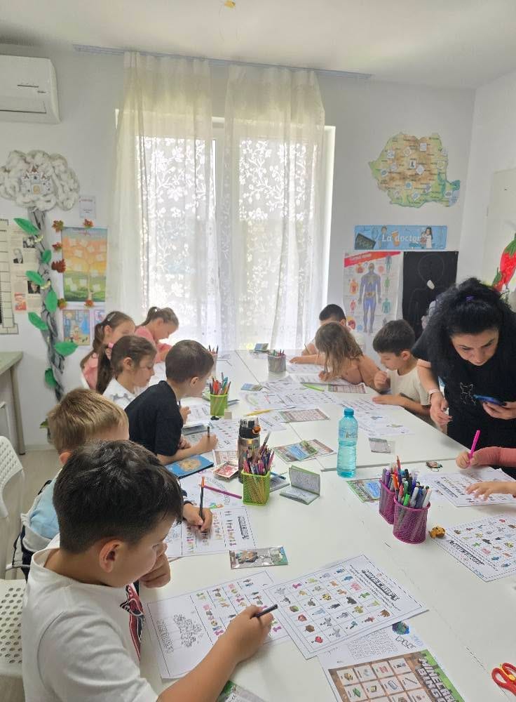 Fotografie de la activitate — Atelier Minecraft educațional — programare prin joc