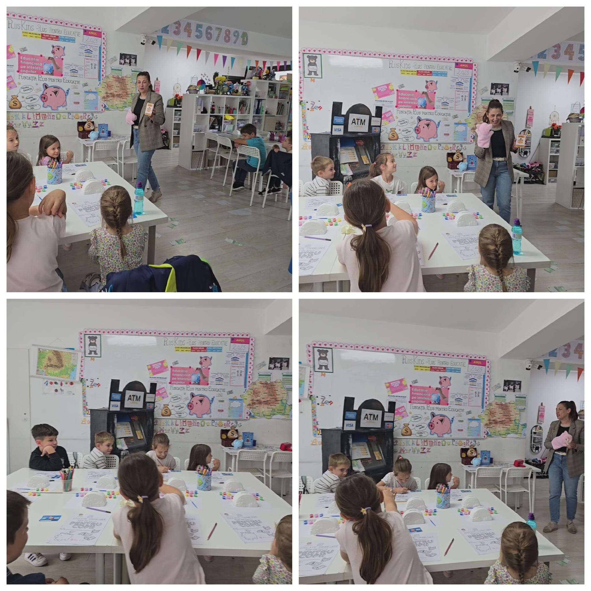 Fotografie de la activitate — Educația financiară pe înțelesul copiilor — primul atelier gratuit