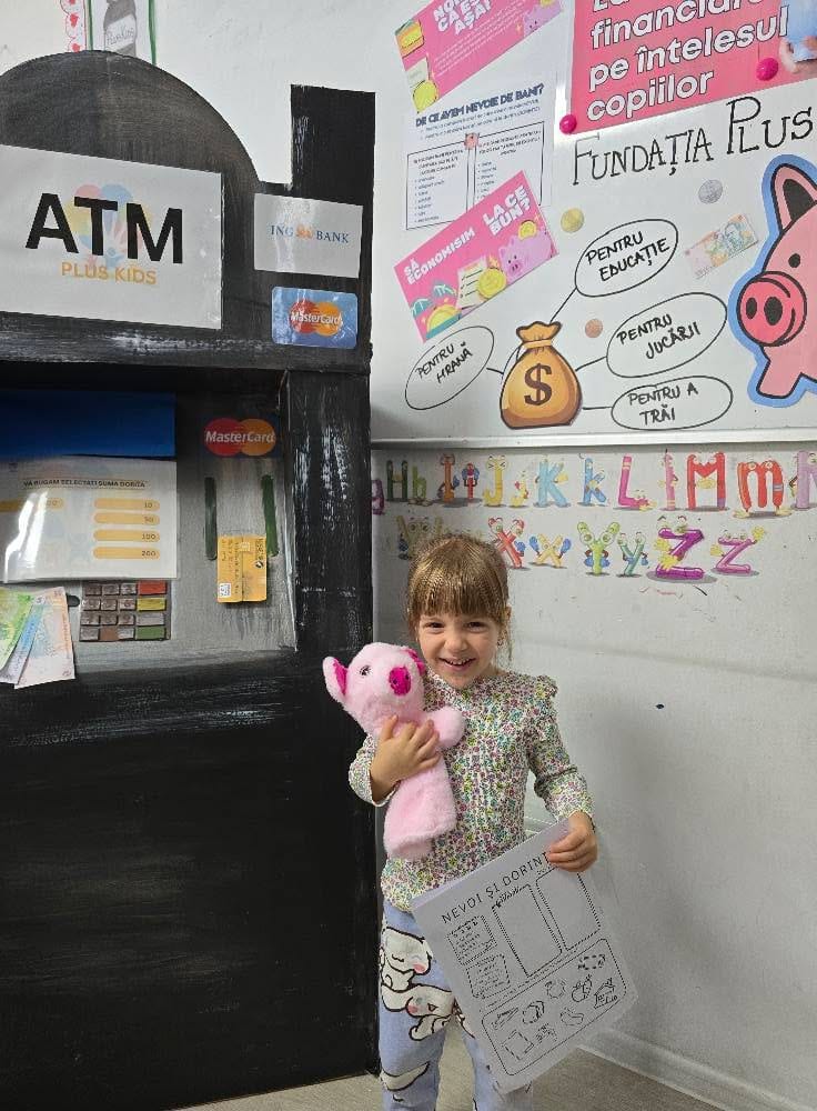 Fotografie de la activitate — Educația financiară pe înțelesul copiilor — primul atelier gratuit