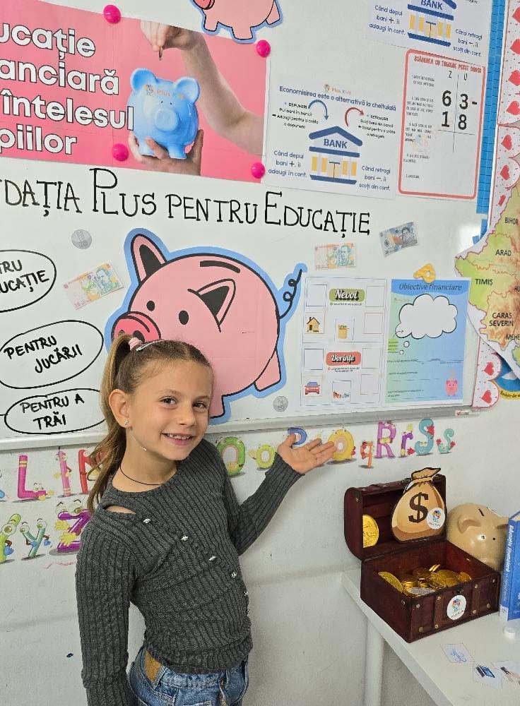Fotografie de la activitate — Educația financiară pe înțelesul copiilor — primul atelier gratuit