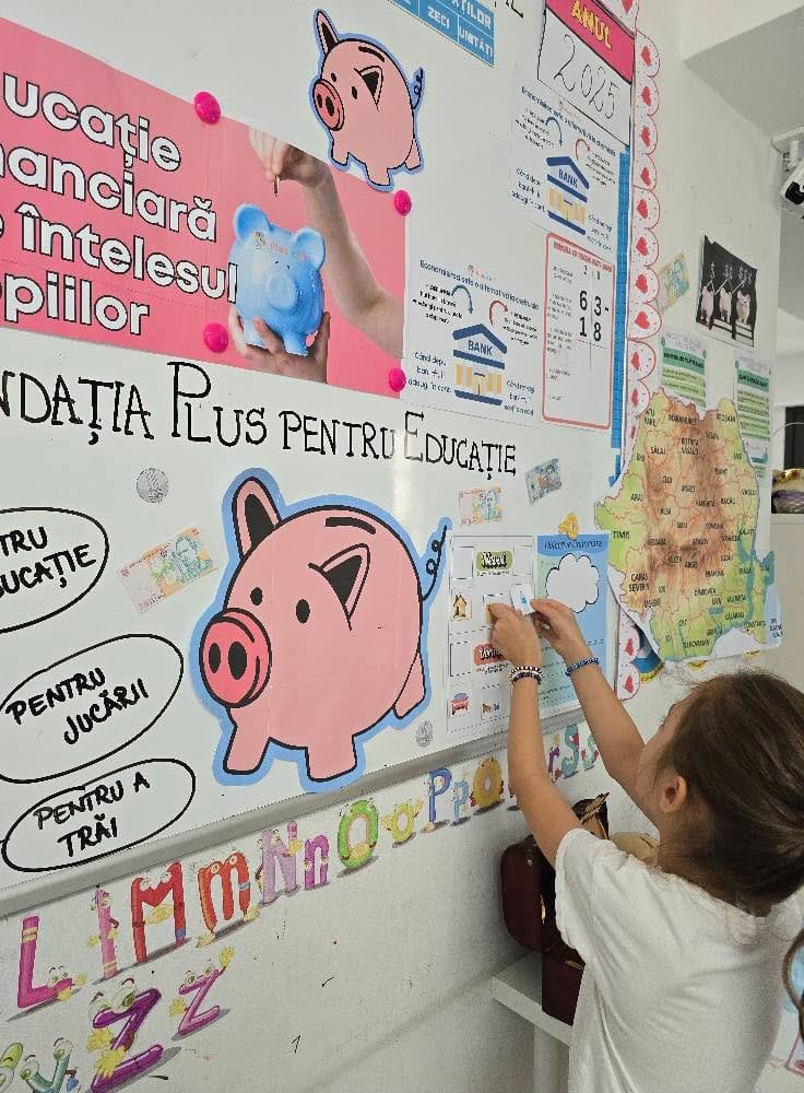 Fotografie de la activitate — Educația financiară pe înțelesul copiilor — primul atelier gratuit