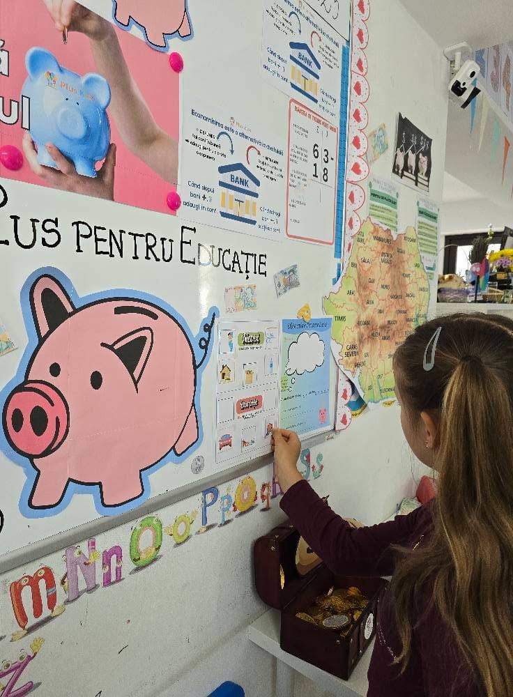 Fotografie de la activitate — Educația financiară pe înțelesul copiilor — primul atelier gratuit