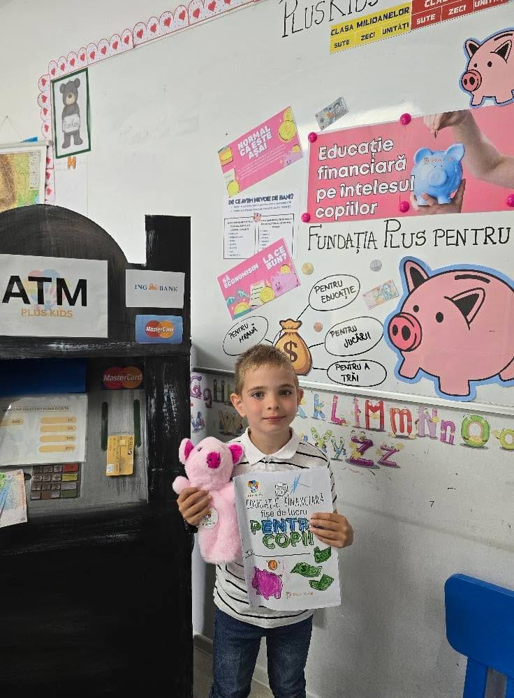 Fotografie de la activitate — Educația financiară pe înțelesul copiilor — primul atelier gratuit