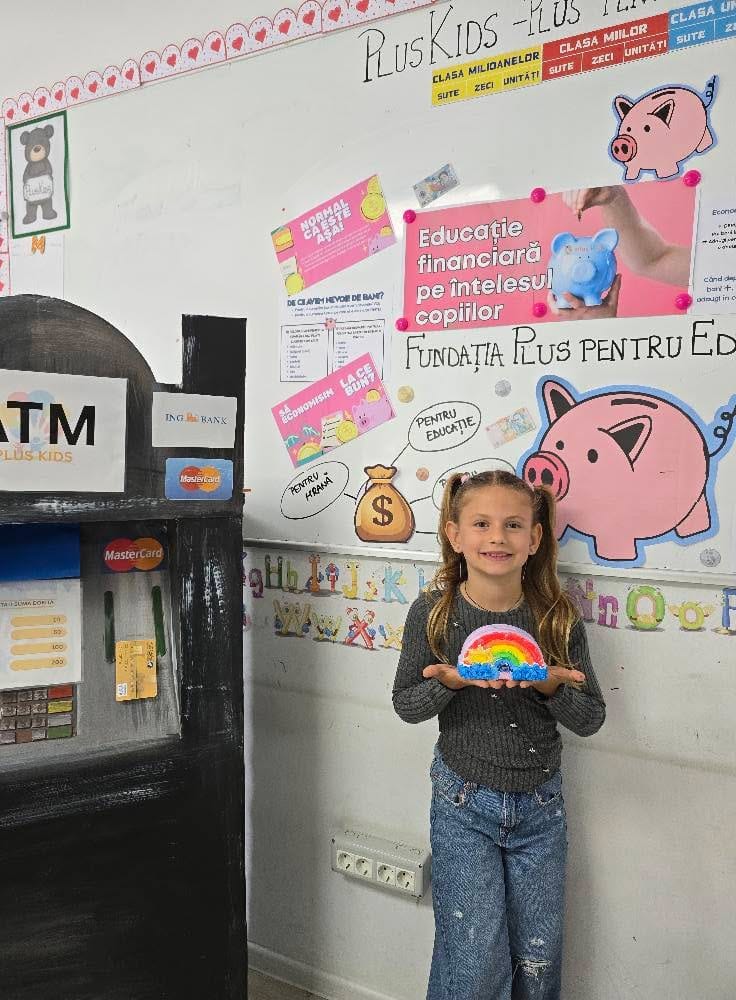 Fotografie de la activitate — Educația financiară pe înțelesul copiilor — primul atelier gratuit