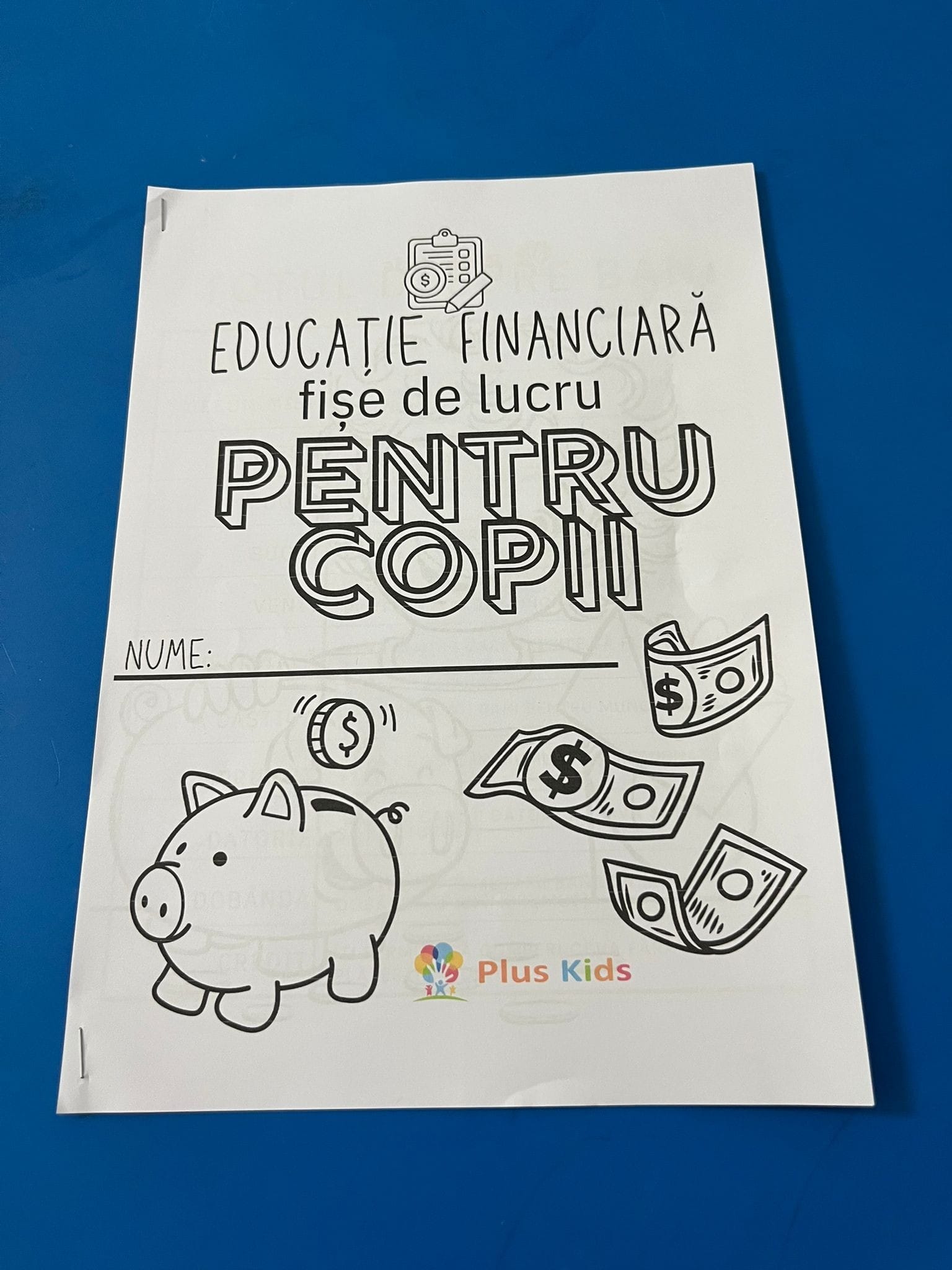 Fotografie de la activitate — Educația financiară pe înțelesul copiilor — primul atelier gratuit
