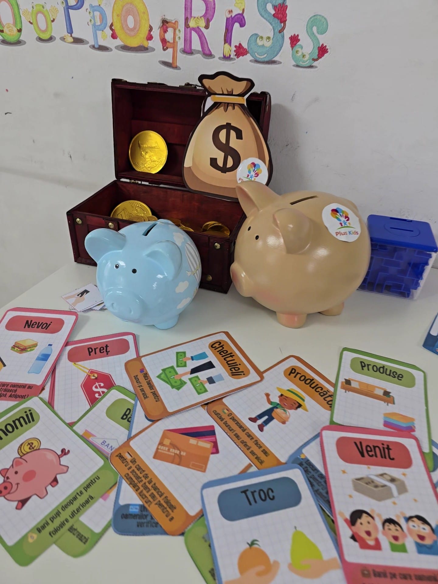 Fotografie de la activitate — Educația financiară pe înțelesul copiilor — primul atelier gratuit