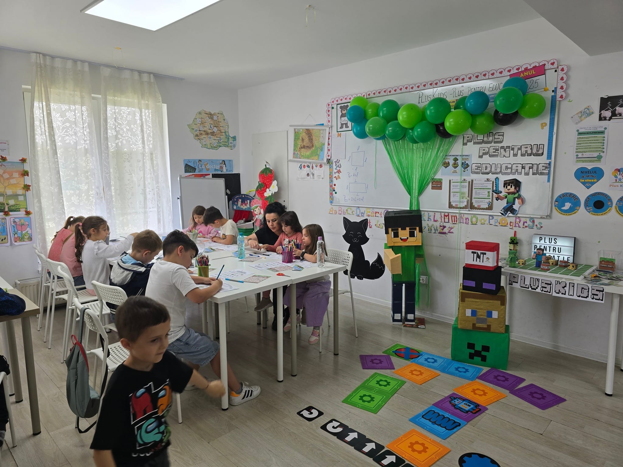 Atelier Minecraft educațional — programare prin joc