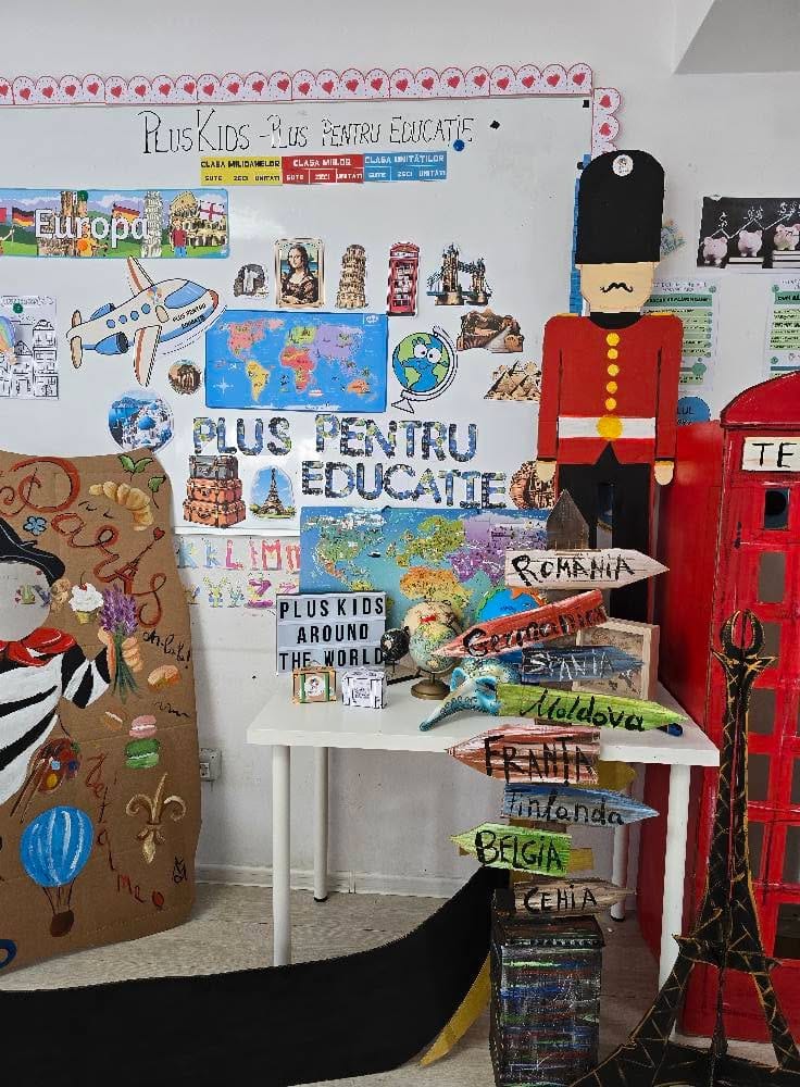 Fotografie de la activitate — Călătorie în jurul lumii — atelier pentru micii exploratori