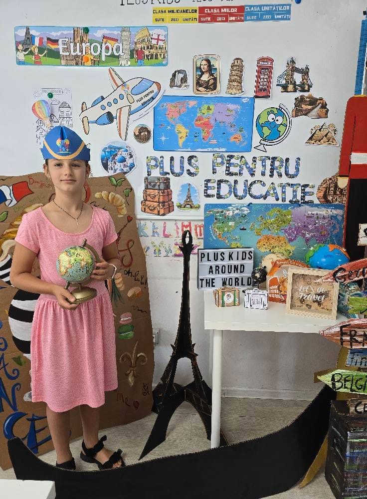 Fotografie de la activitate — Călătorie în jurul lumii — atelier pentru micii exploratori
