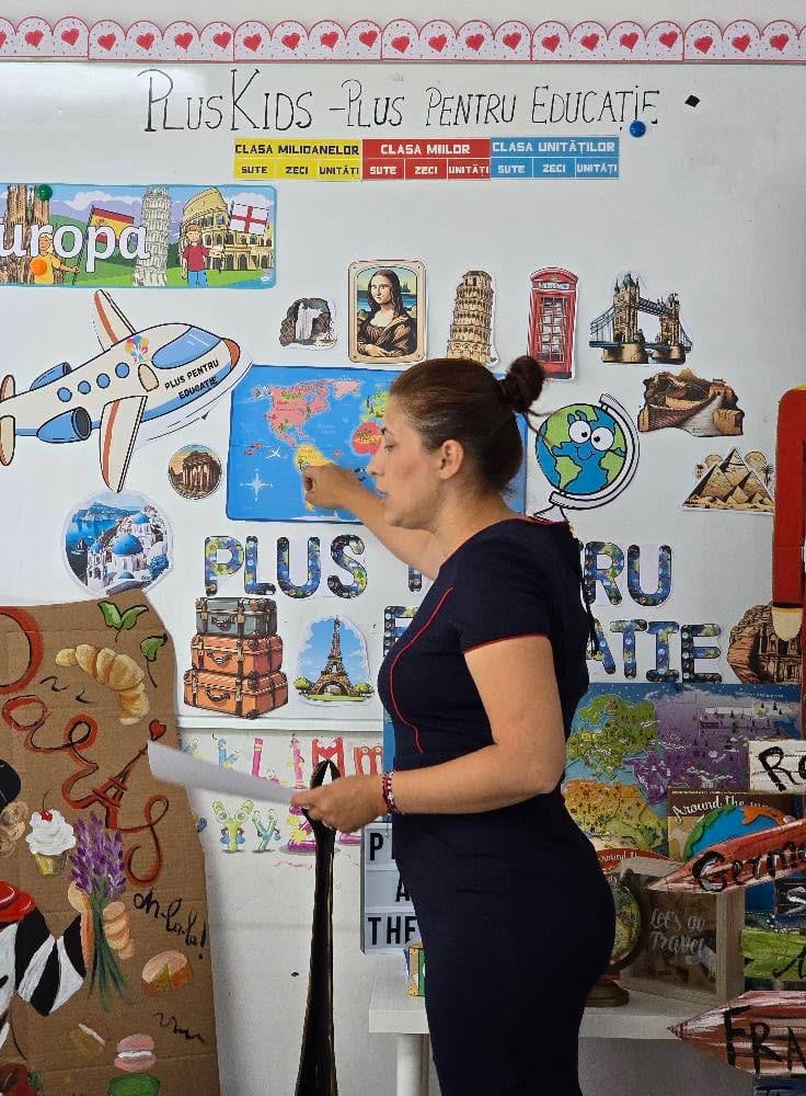 Fotografie de la activitate — Călătorie în jurul lumii — atelier pentru micii exploratori