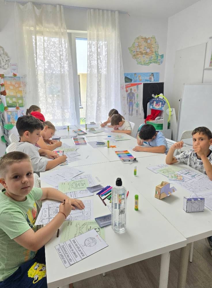 Fotografie de la activitate — Călătorie în jurul lumii — atelier pentru micii exploratori