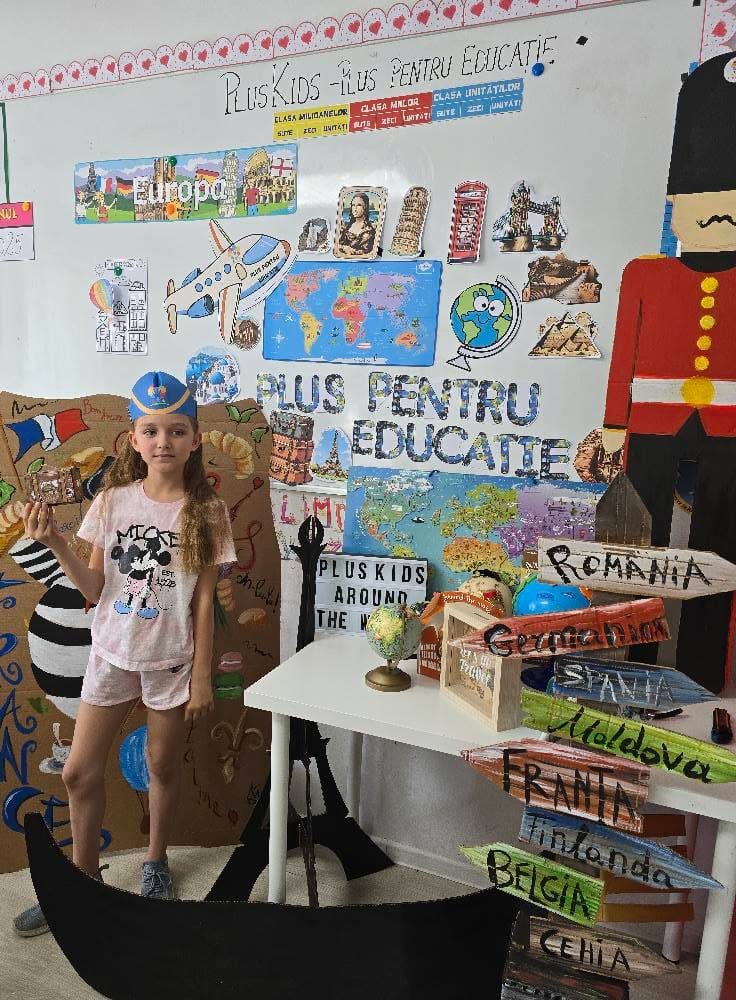 Fotografie de la activitate — Călătorie în jurul lumii — atelier pentru micii exploratori