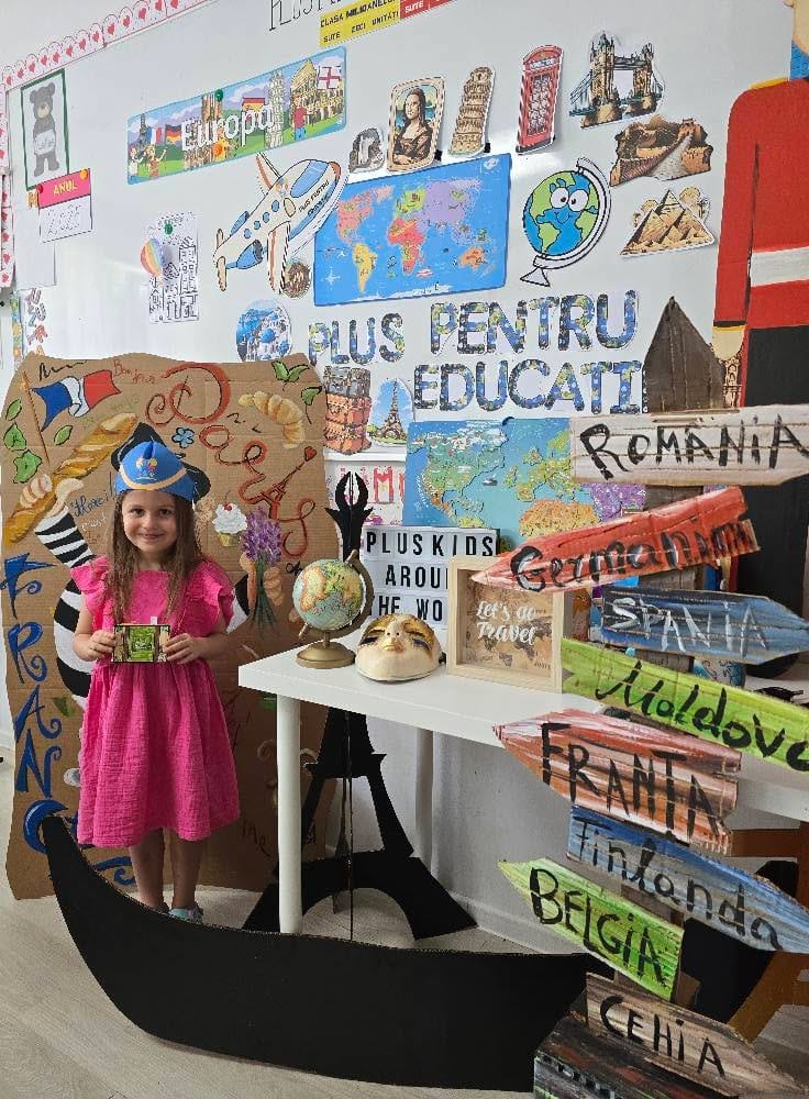 Fotografie de la activitate — Călătorie în jurul lumii — atelier pentru micii exploratori