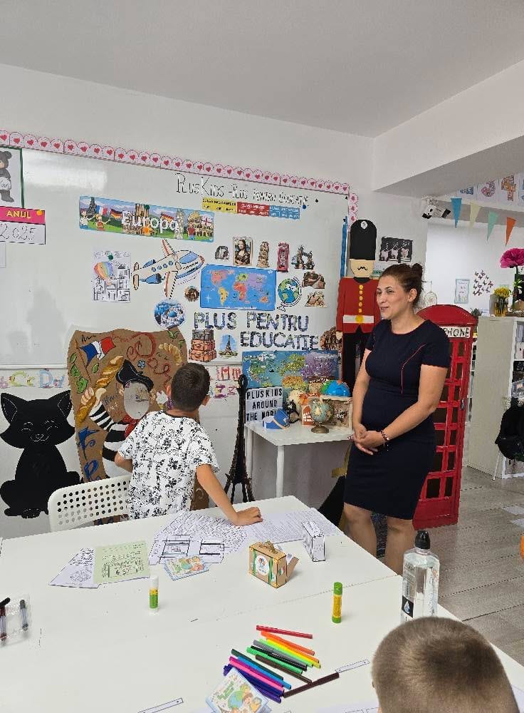 Fotografie de la activitate — Călătorie în jurul lumii — atelier pentru micii exploratori