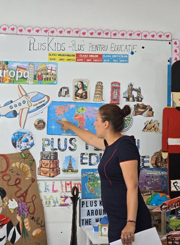 Fotografie de la activitate — Călătorie în jurul lumii — atelier pentru micii exploratori