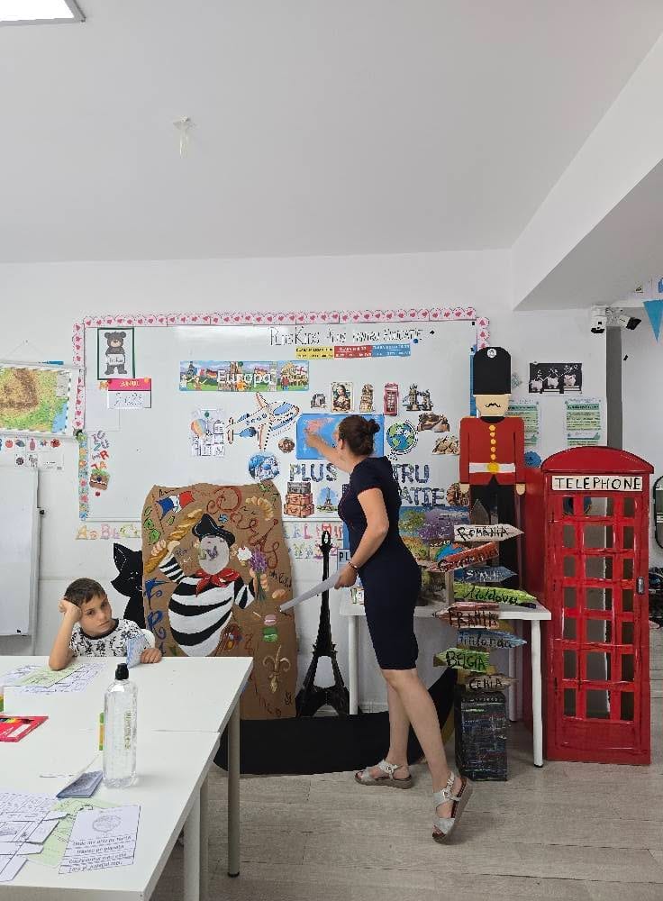 Fotografie de la activitate — Călătorie în jurul lumii — atelier pentru micii exploratori
