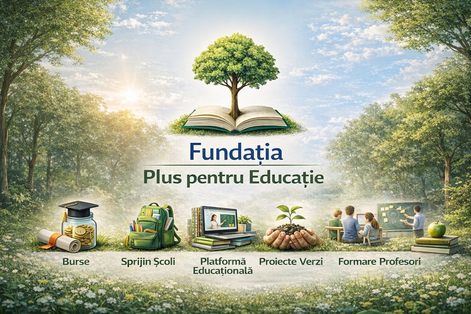 S-a înființat Fundația PLUS pentru Educație