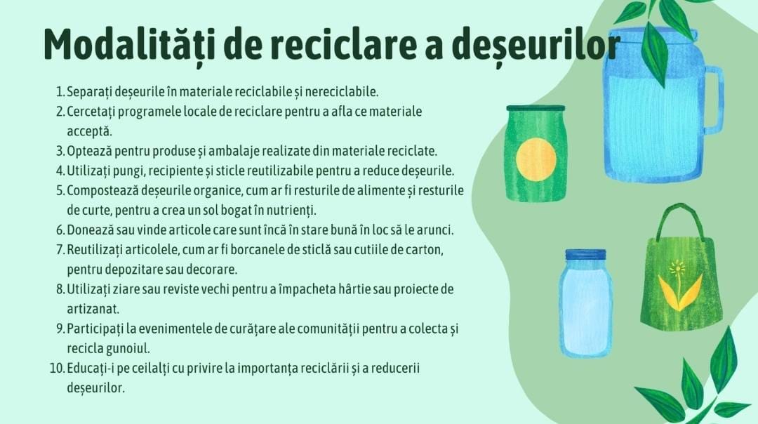Fotografie de la activitate — Redu, Reutilizează, Reciclează — educație verde pentru cei mici
